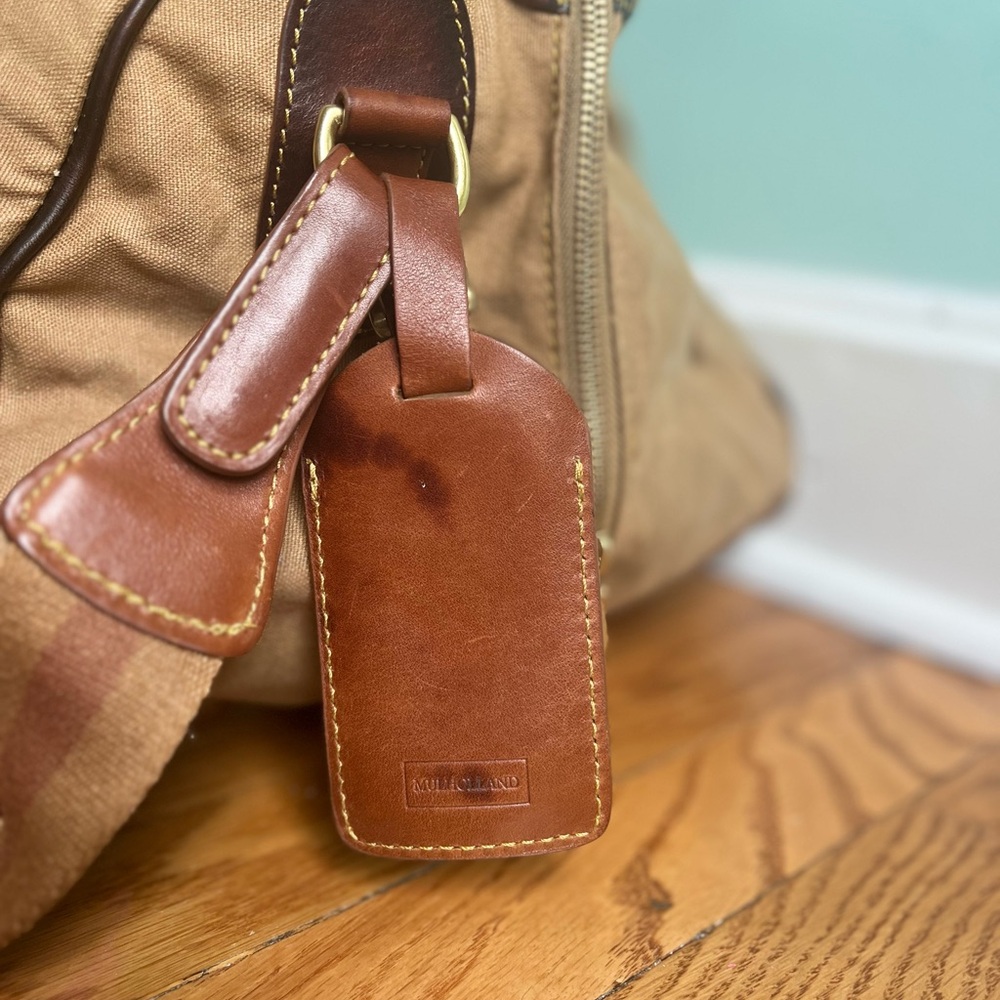 Mulholland Tan Leather Men's Bag